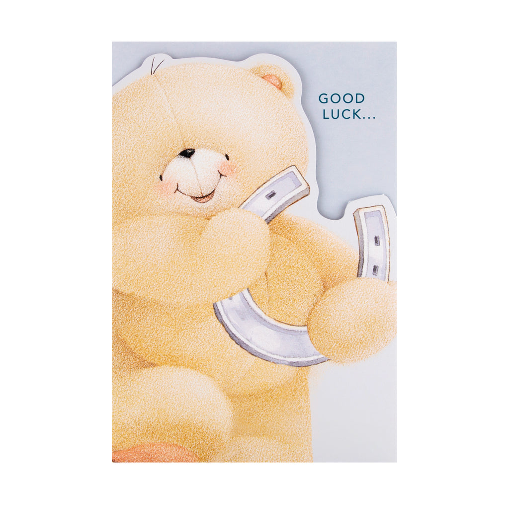 Good Luck Card from Hallmark - Cute Forever Friends Design