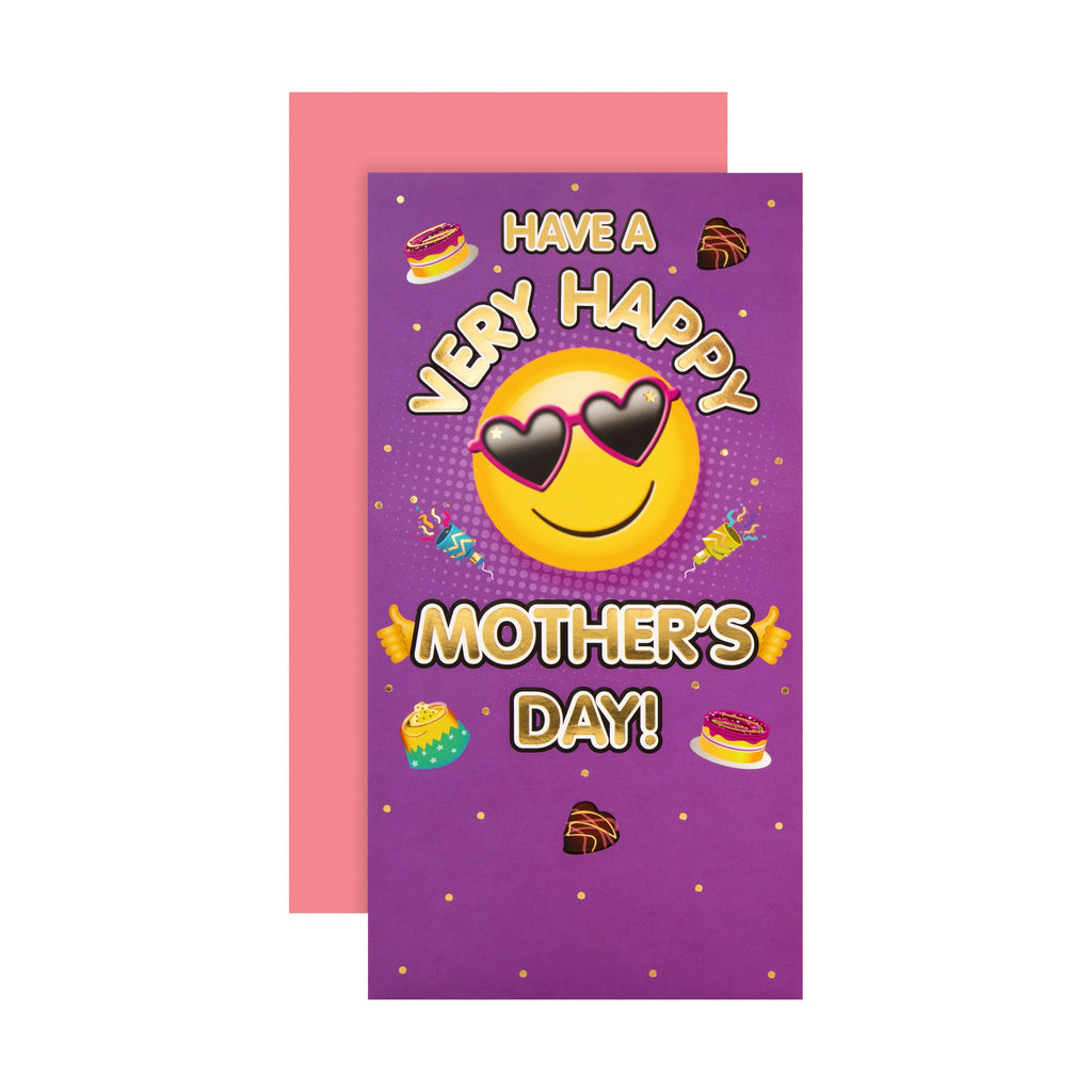 Mother's Day Card - Fun Emoji Design