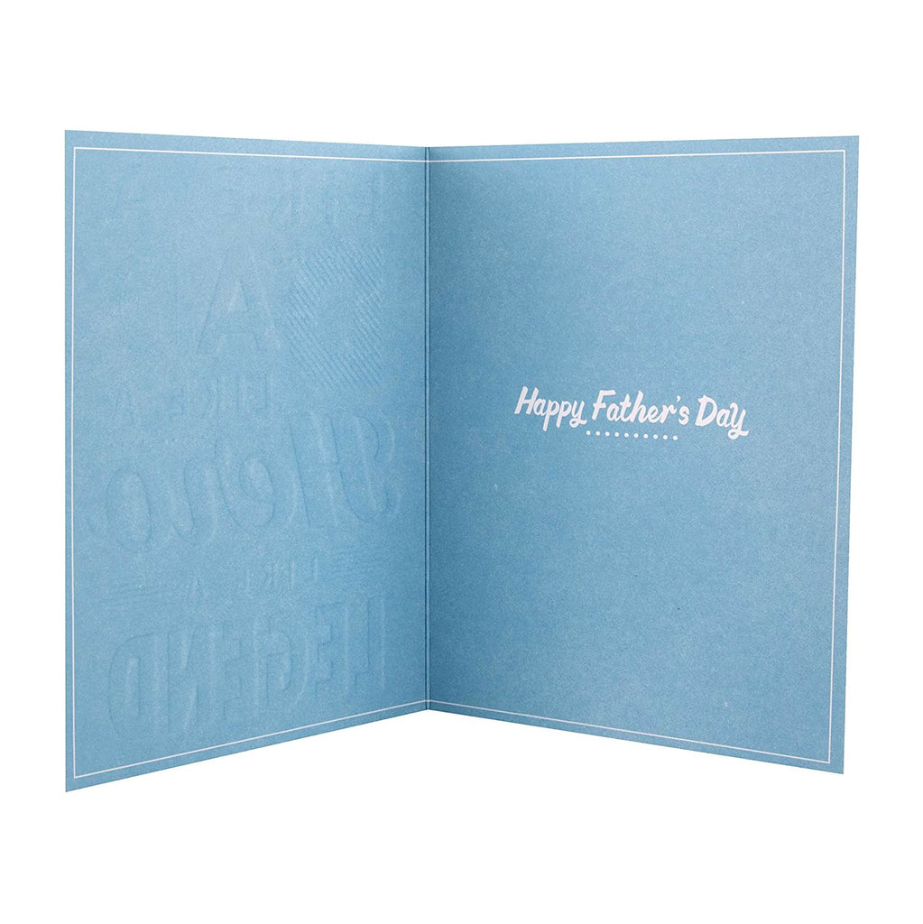 Father's Day Card for Someone 'Like a Dad' - Classic Text Based Design