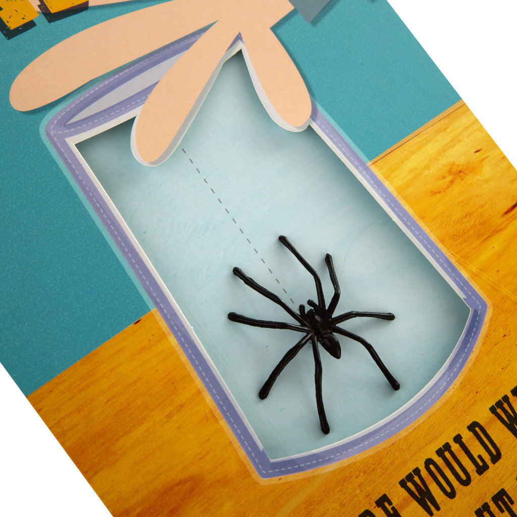 Father's Day Card for Dad - Spider Trapper Design