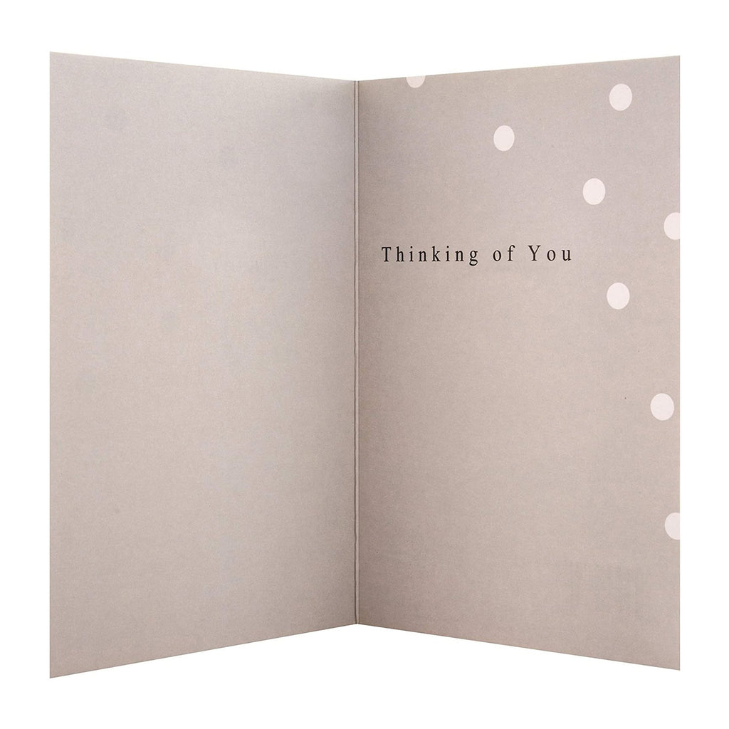 Thinking of You/Support At Christmas Card  - Bereavement Theme