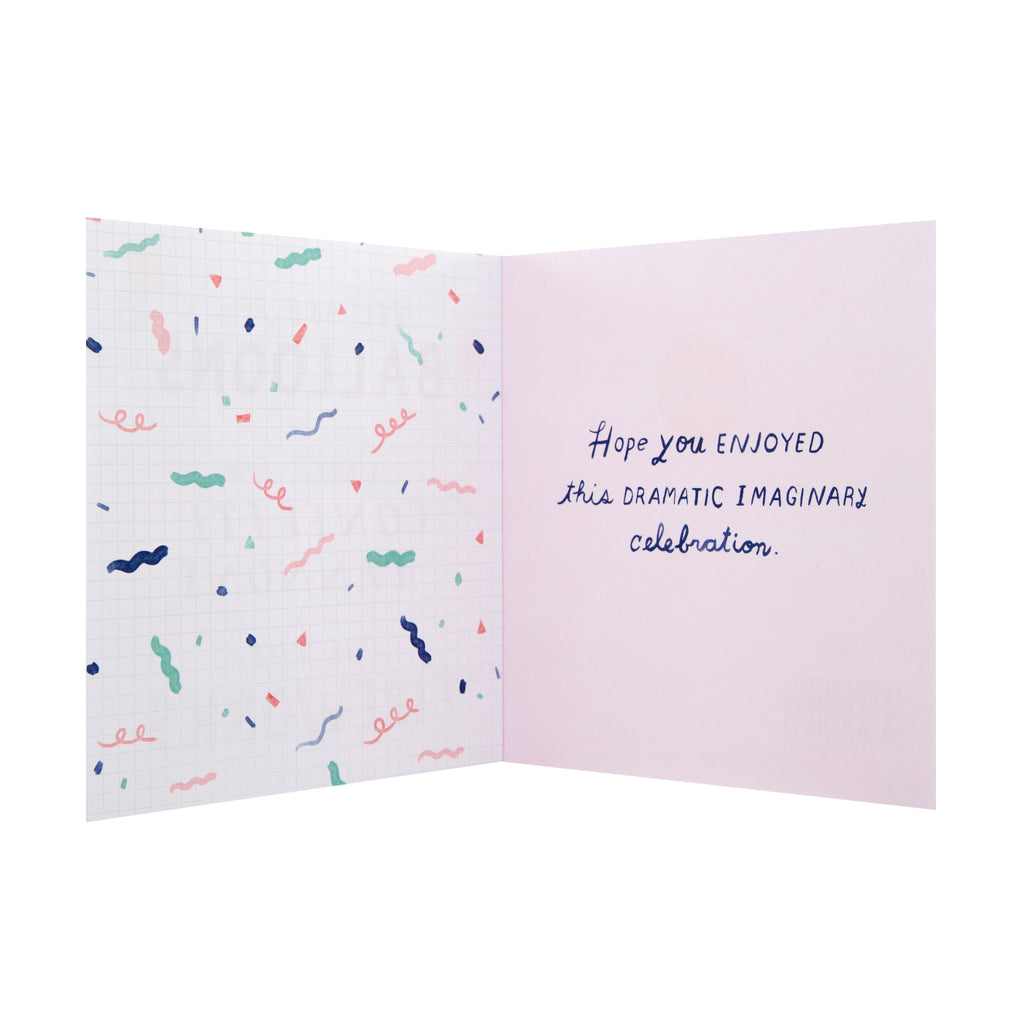 General Celebration Card from The Hallmark Studio -  Contemporary Text Based Design