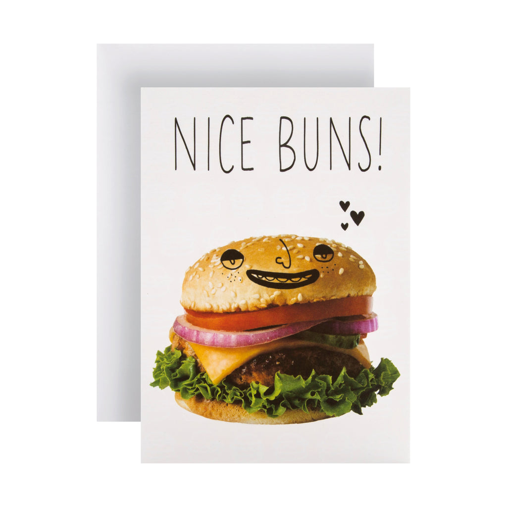General Love Card from The Hallmark Studio - Funny Burger Design