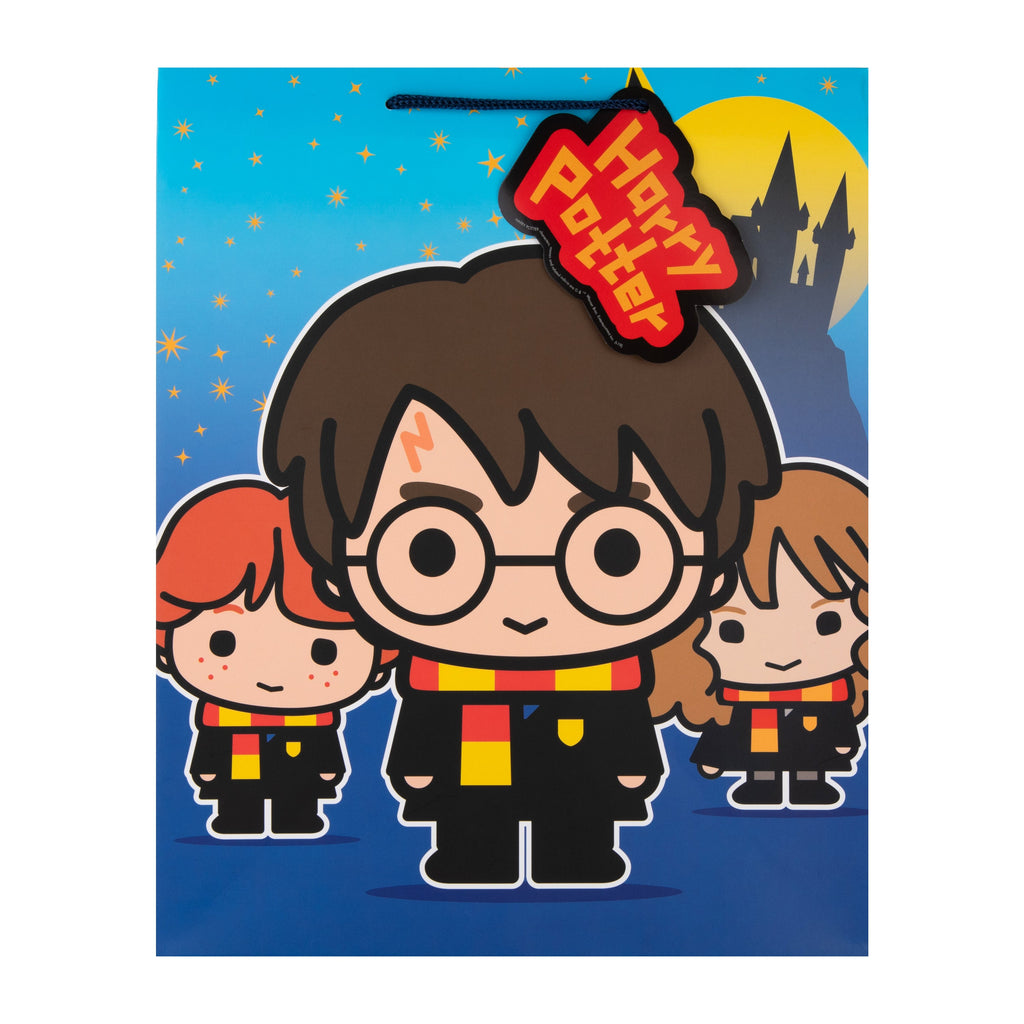 Large Gift Bag - Chibi Harry Potter™ Design