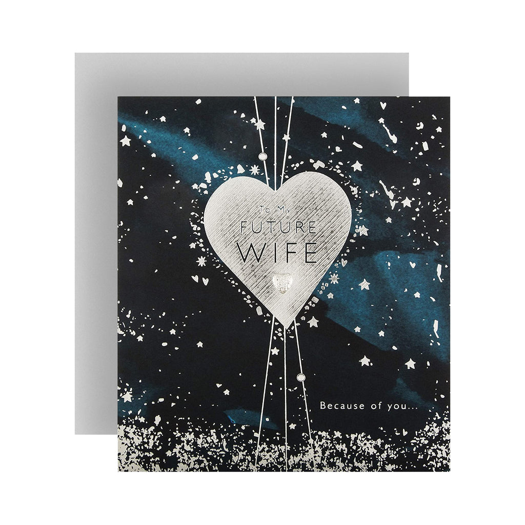 Christmas Card For Fiancée  - 'Future Wife' Design