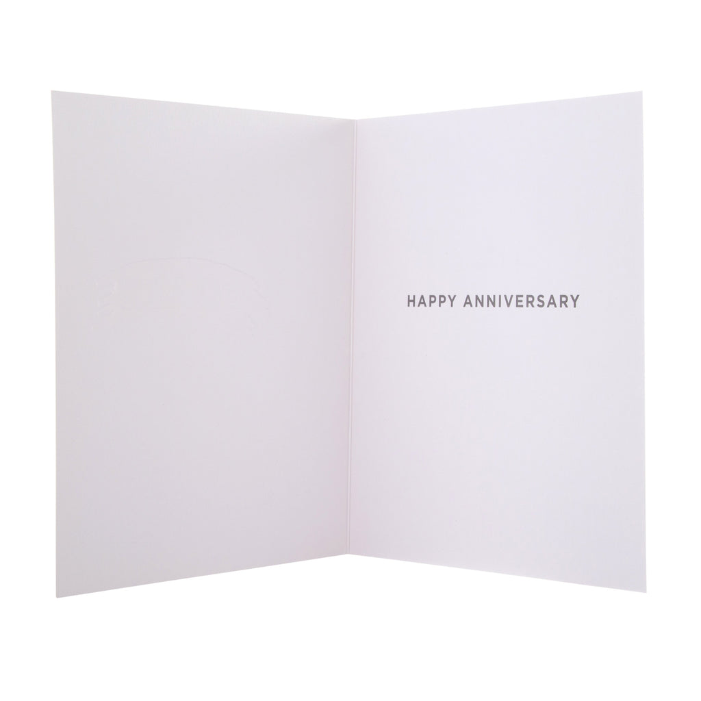 Anniversary Card - Contemporary Text Based Design