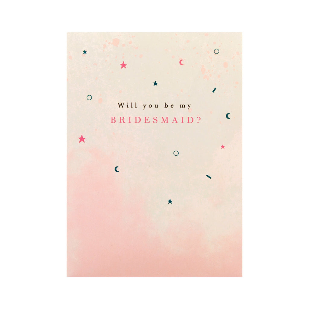 Bridesmaid Cards - Pack of 5 in 1 Design