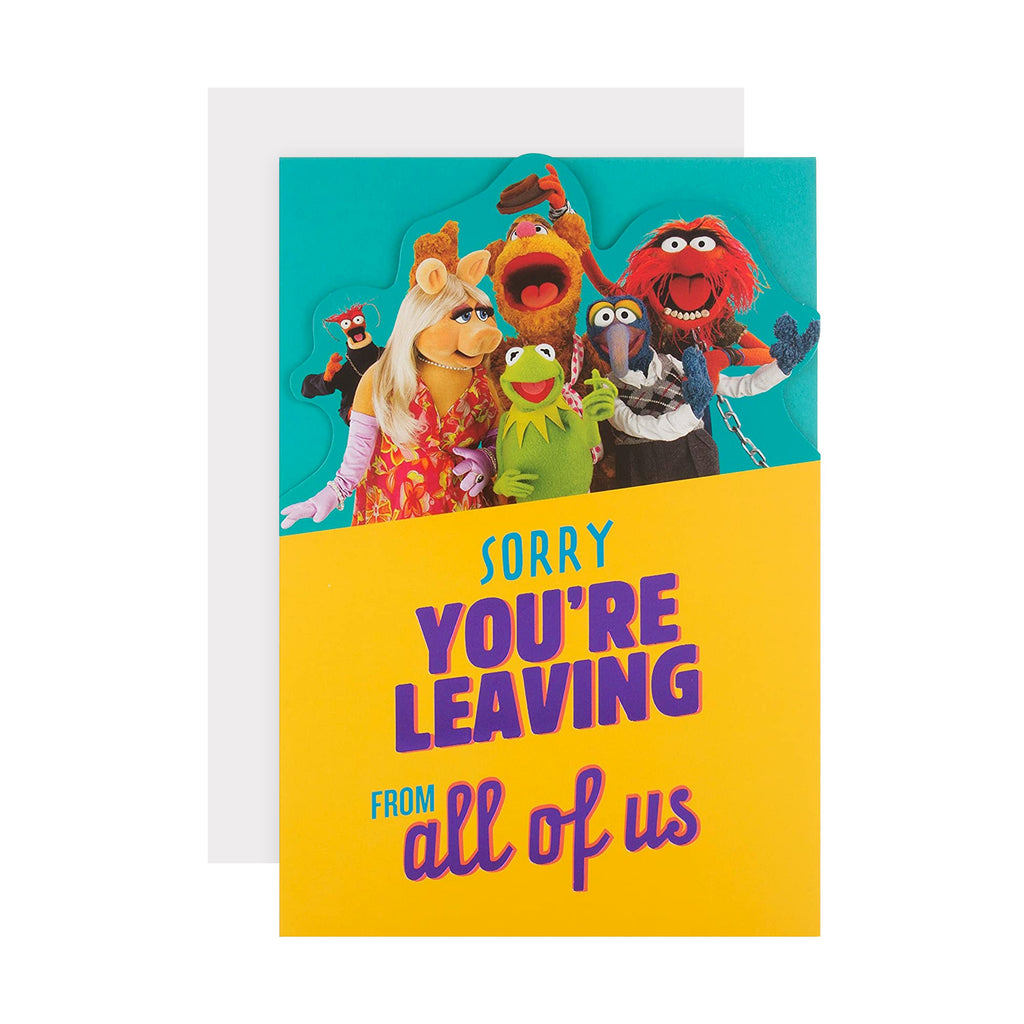 Leaving Card from All - Fun Muppets Design