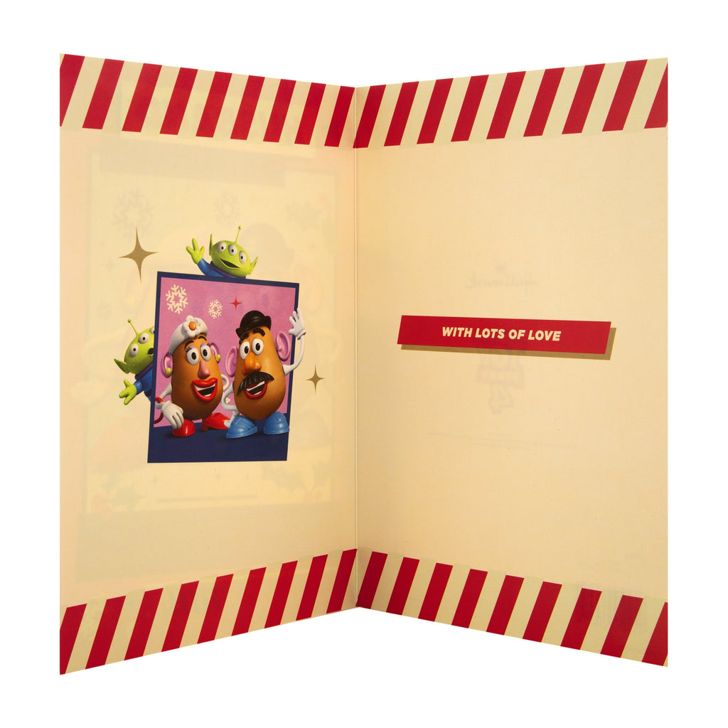 Toy Story Christmas Card for Husband - Mr & Mrs Potato Head Design