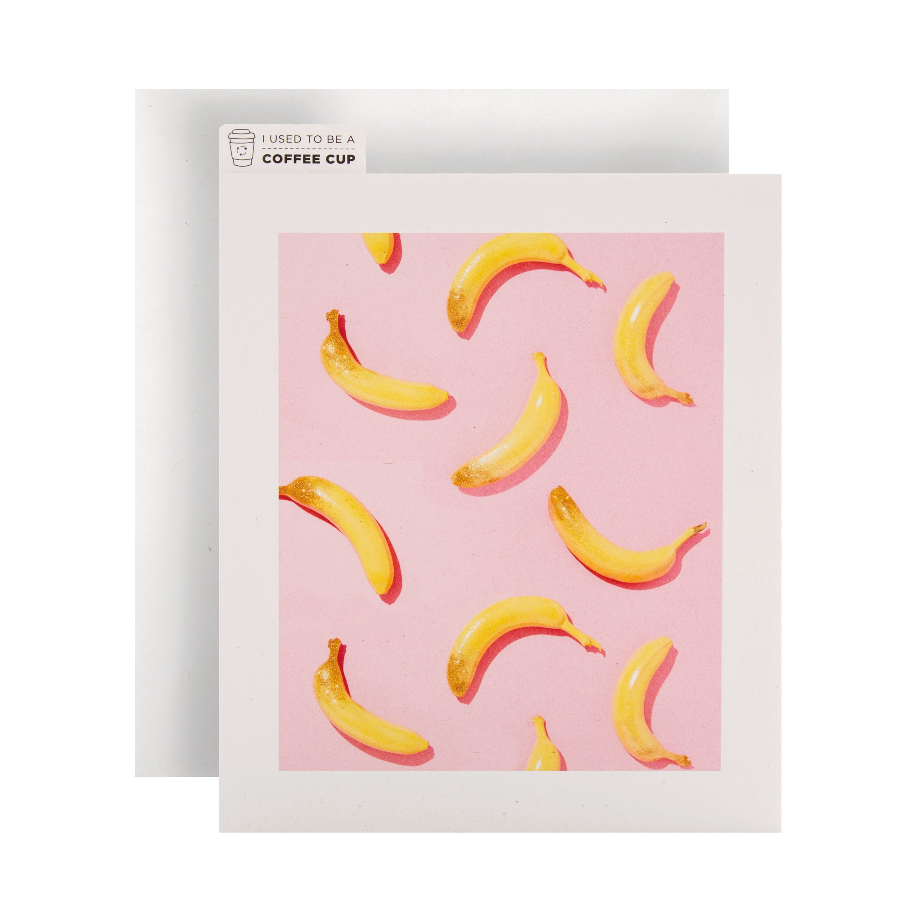 Cupcycling™ Any Occasion Card Contemporary Bananas Design