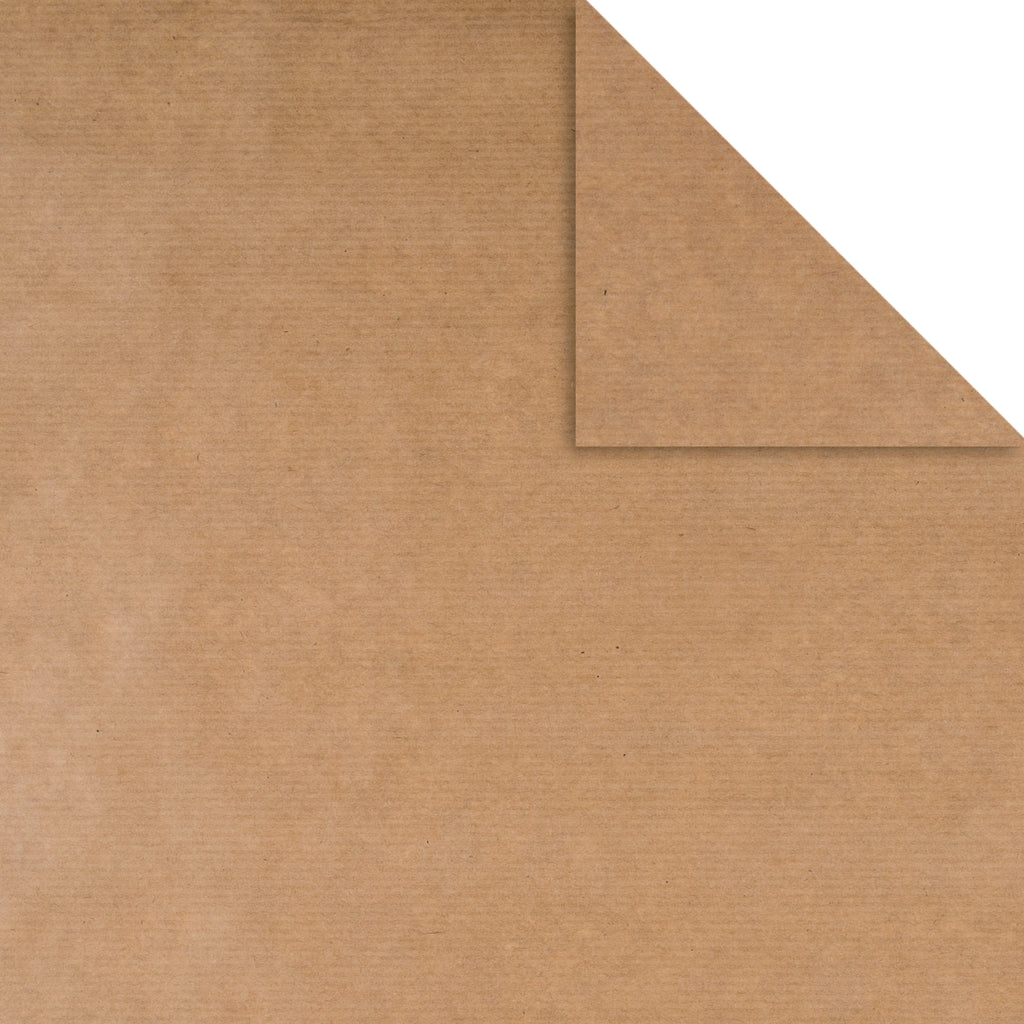 10M Recyclable Plain Brown Kraft Wrapping Paper Roll – Hallmark