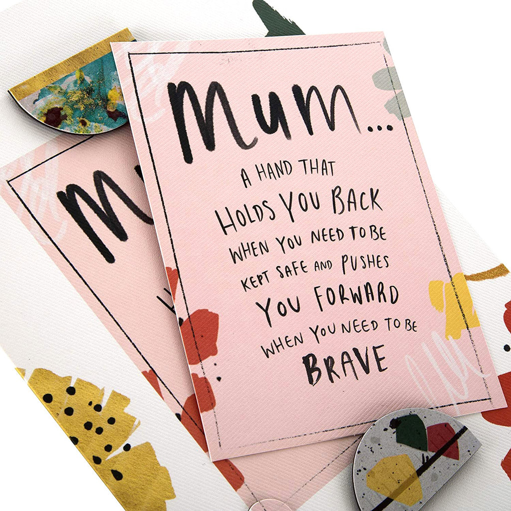 Recyclable Mother's Day Card for Mum - With Magnetic Keepsake