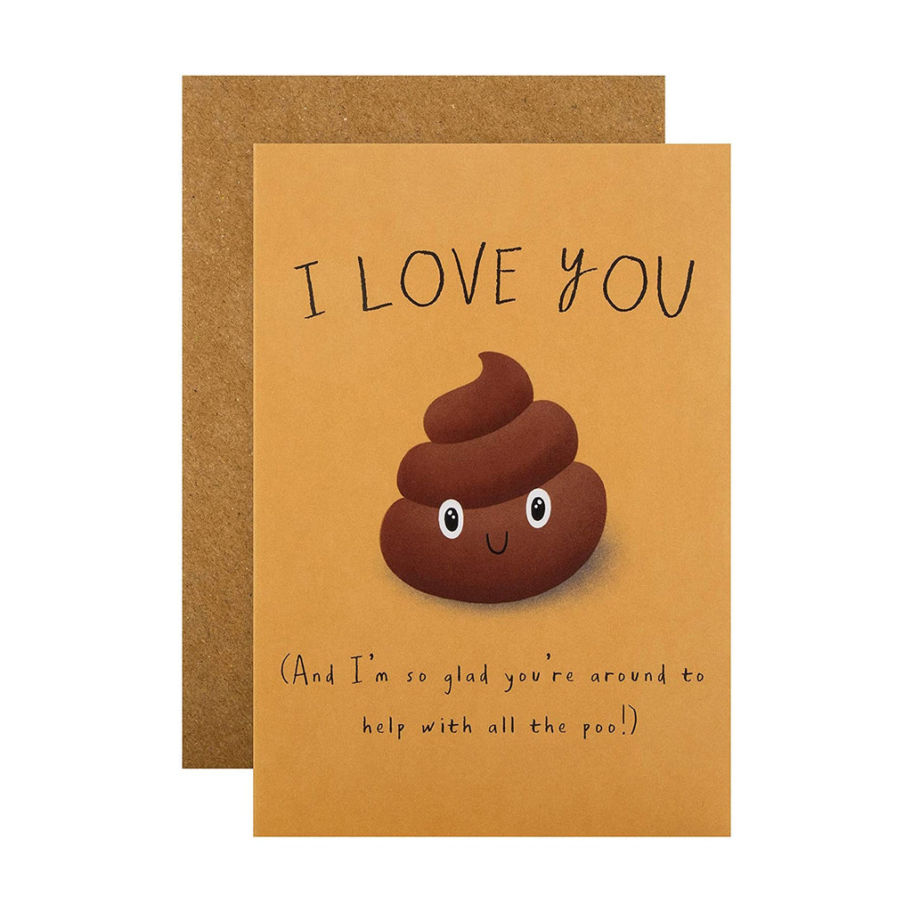 Father's Day Card for The One I Love - Shoebox Collection Funny Emoji Themed Design