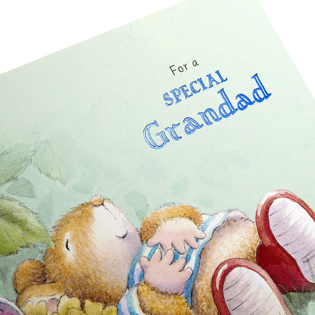 Easter Card for Grandad - Cute Country Companions Design