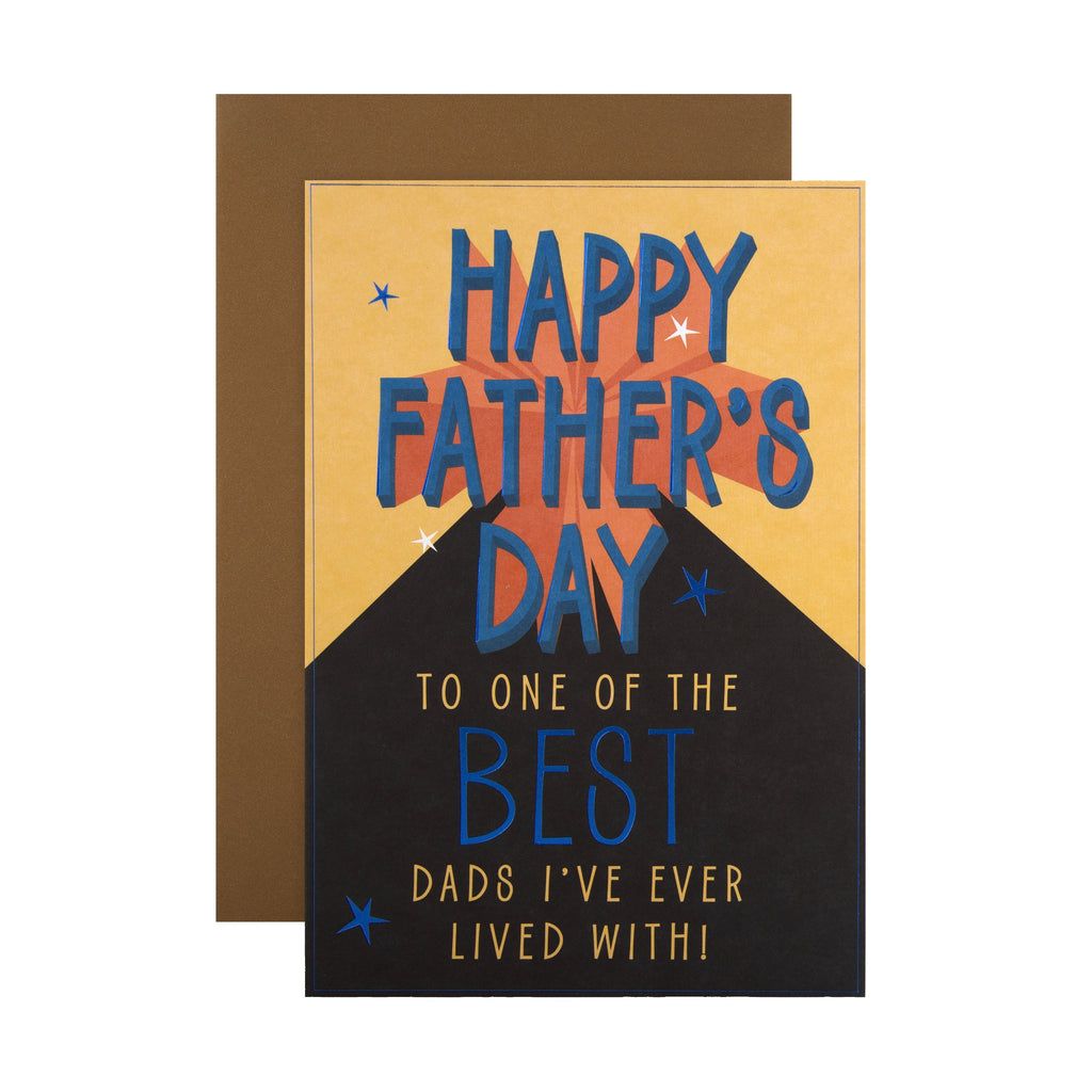 Father's Day Card for Dad - Funny Text Based Design