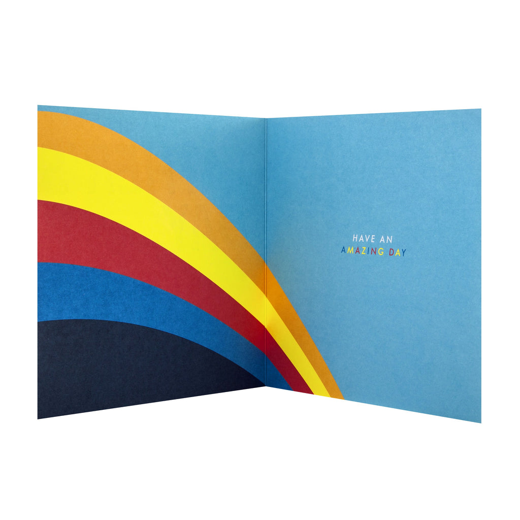 Father's Day Card - Colourful Contemporary Graphic Design