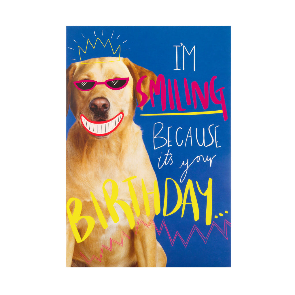 General Birthday Card - Funny Photographic