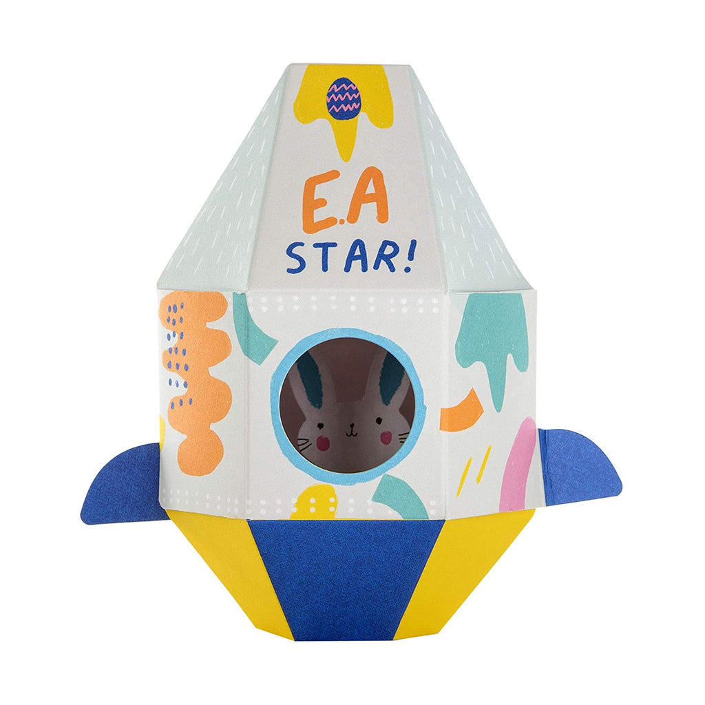 Kids' Easter Activity Card - with Detachable, Pop-up, 3D Rocket.