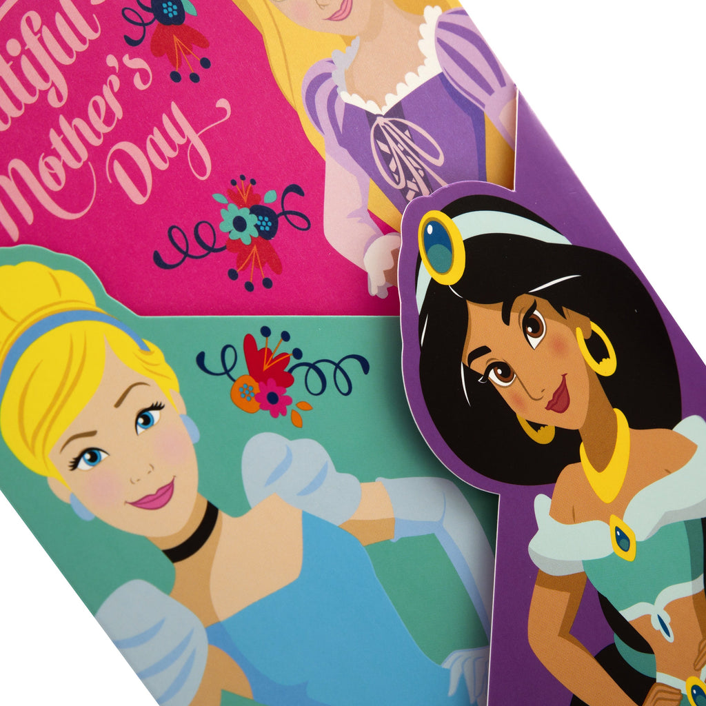 Mother's Day Card - Fun Disney Princess Design