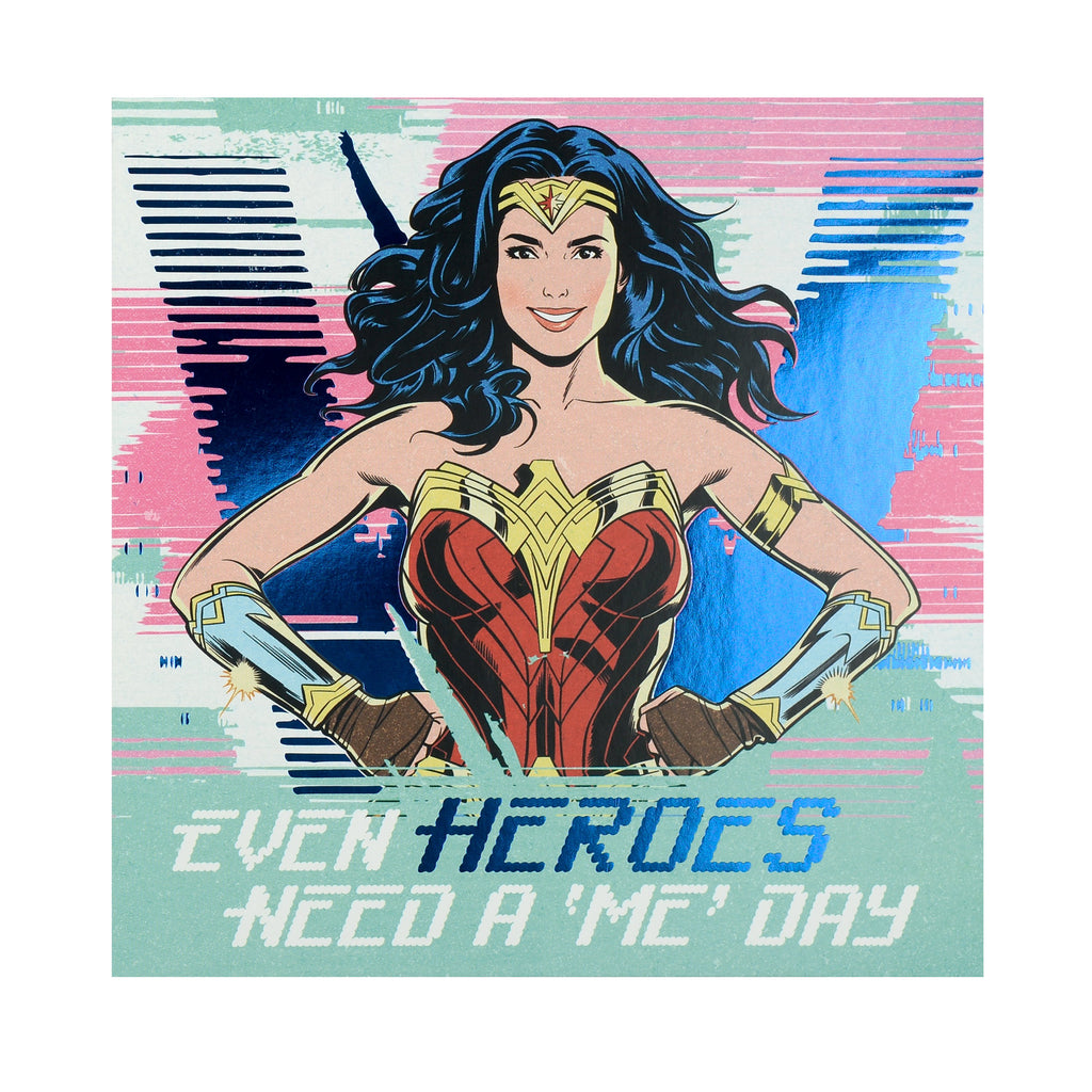 Birthday Card - Wonder Woman™ Cartoon Style Design