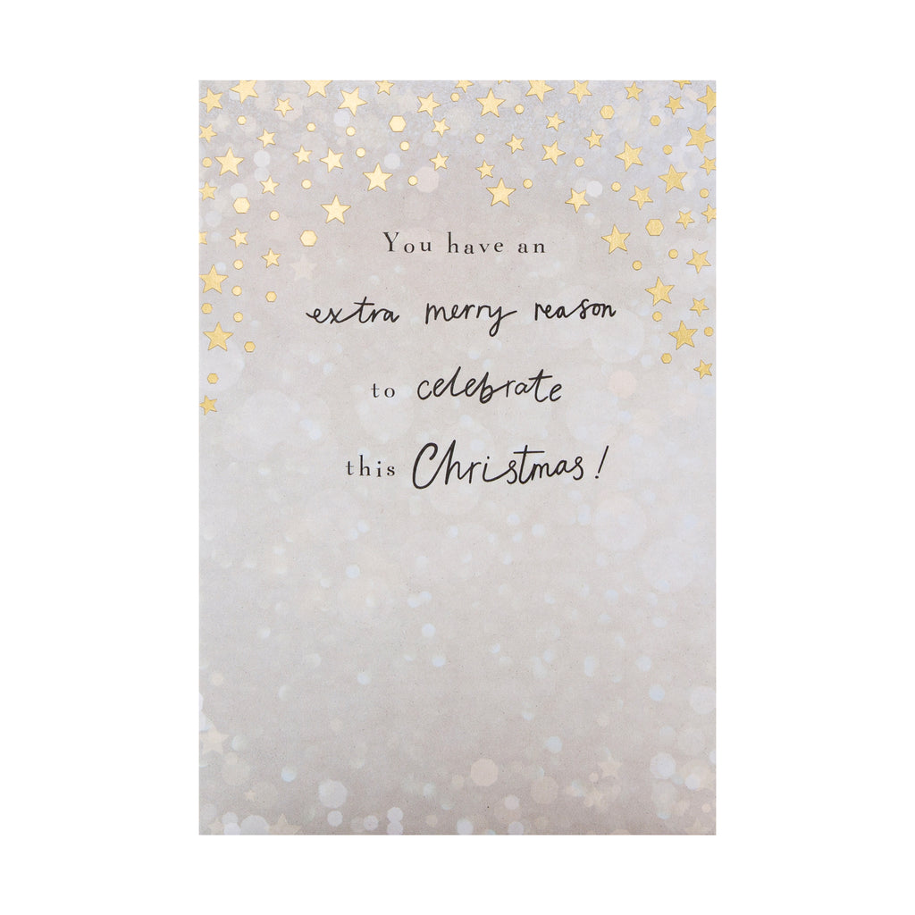 Christmas Celebration Card - Contemporary 'State of Kind' Design