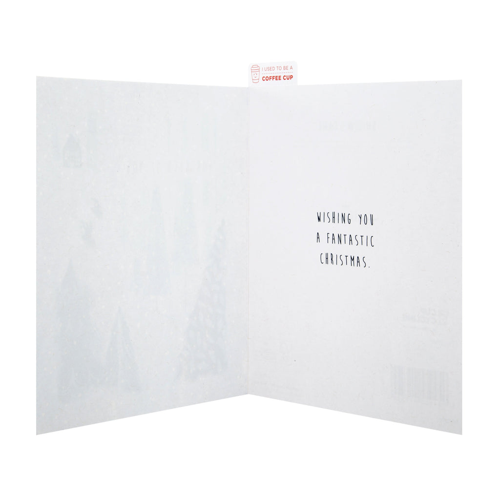 Christmas Card To Both - Classic Croppers CupCycled™ Design
