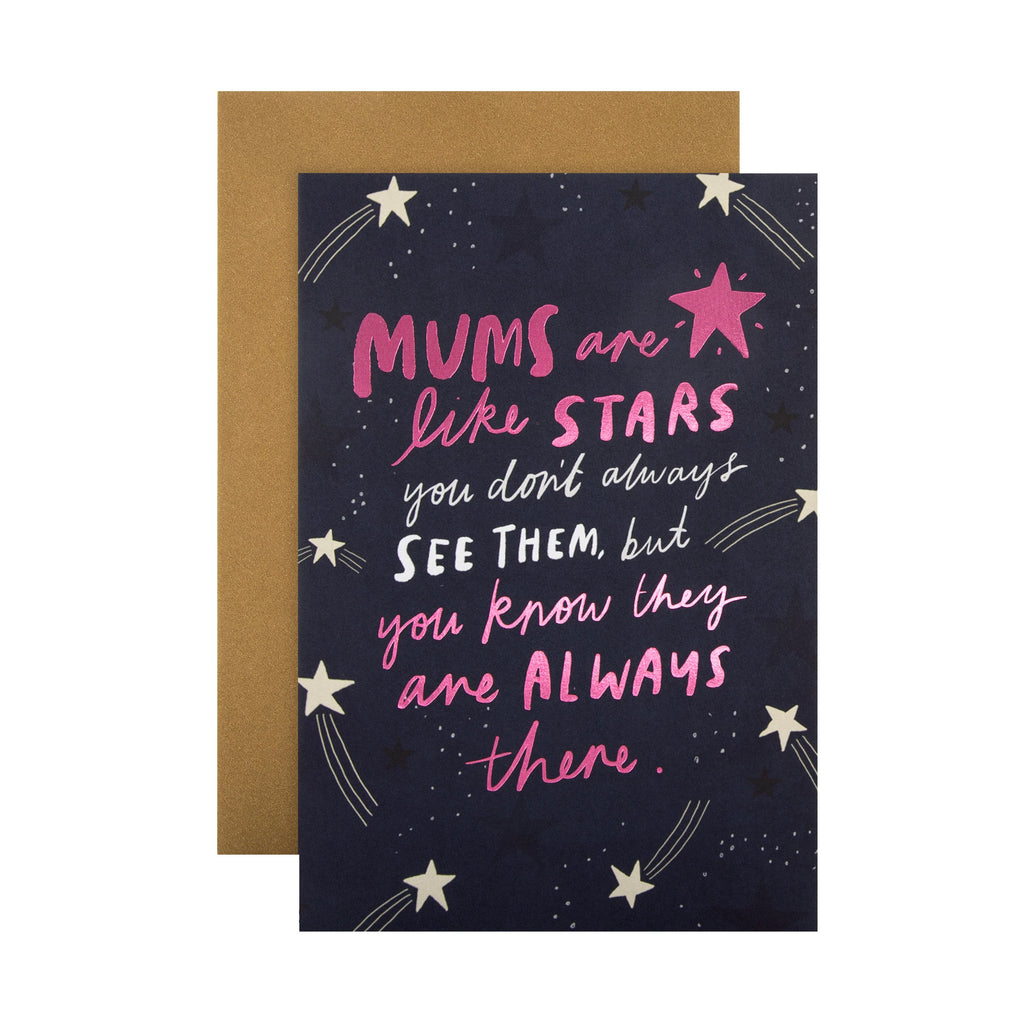 Recyclable Mother's Day Card for Mum - Contemporary Text Based 'State of Kind' Design
