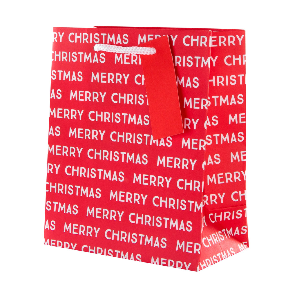 Christmas Gift Bag Pack  - 4 Bags in 4 Contemporary Festive Designs