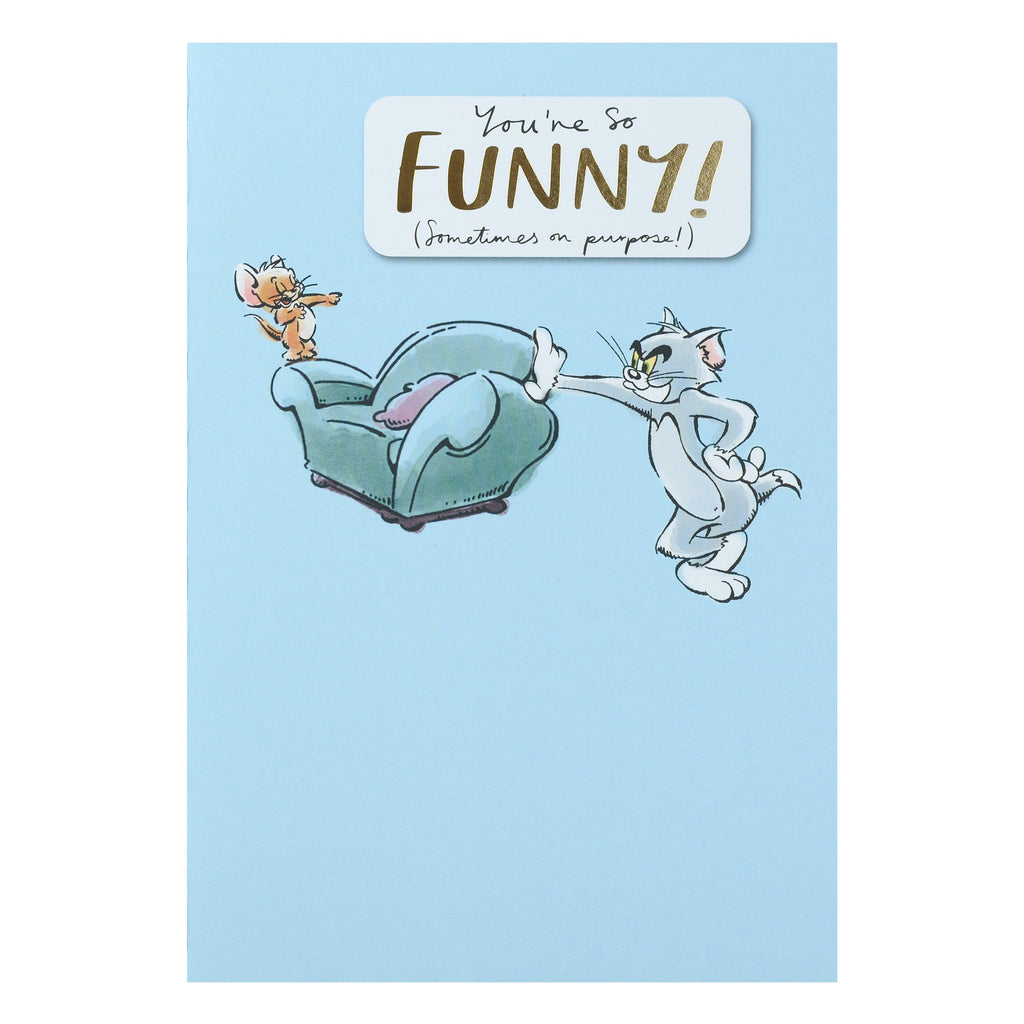Any Occasion Card - Funny Warner Bros, Tom and Jerry™️ Design