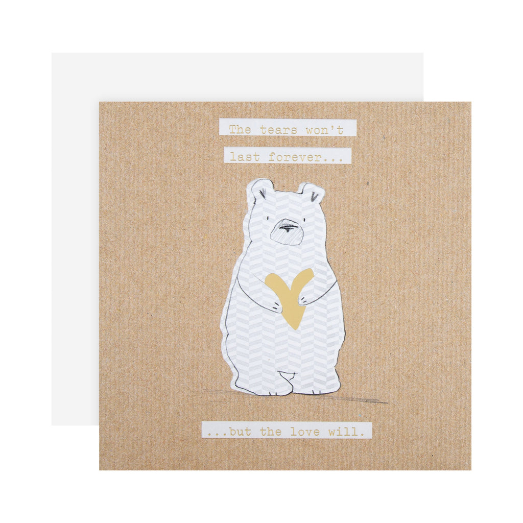 Sympathy Card - Contemporary Cute Illustrated Design