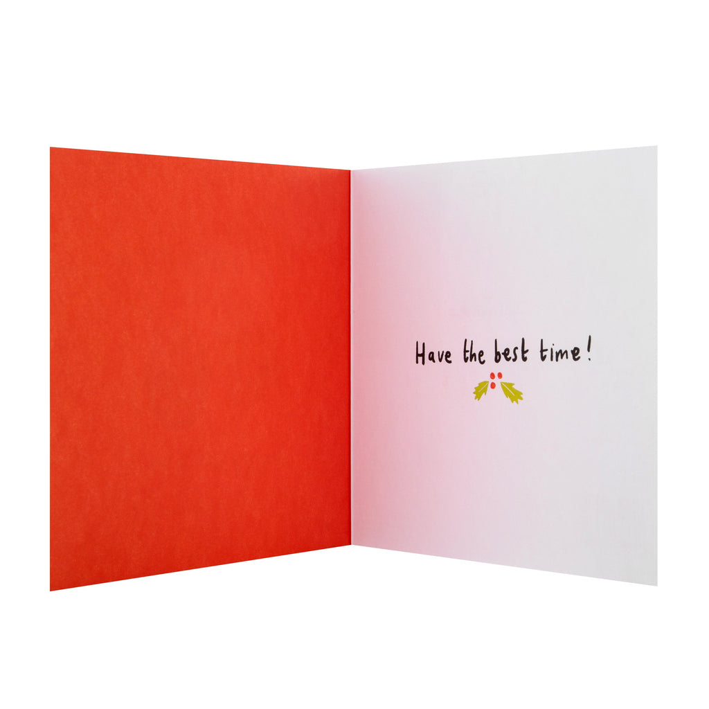 Christmas Card To Both - Cute 3D Effect Design