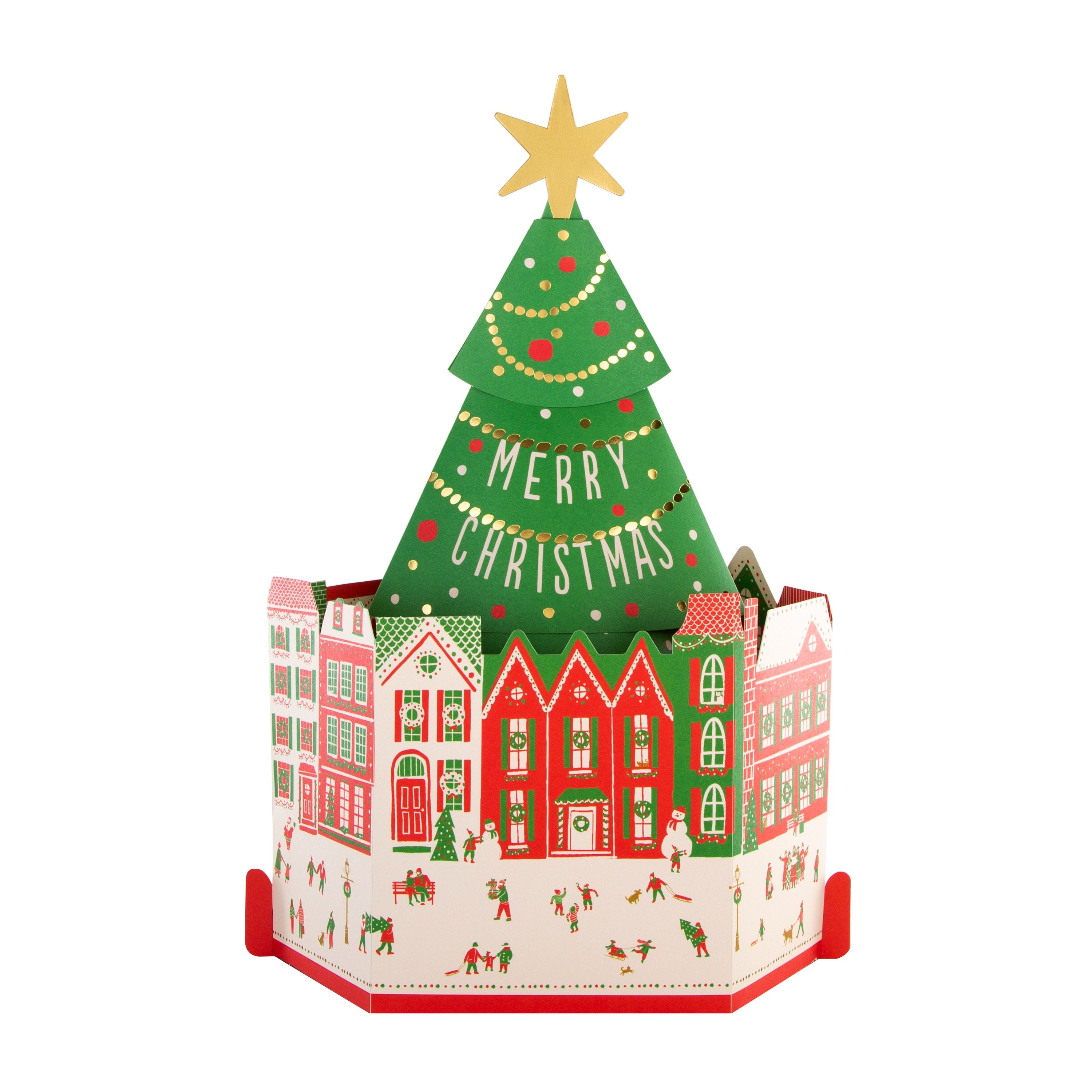 Christmas Card Pop up 3D Tree Design