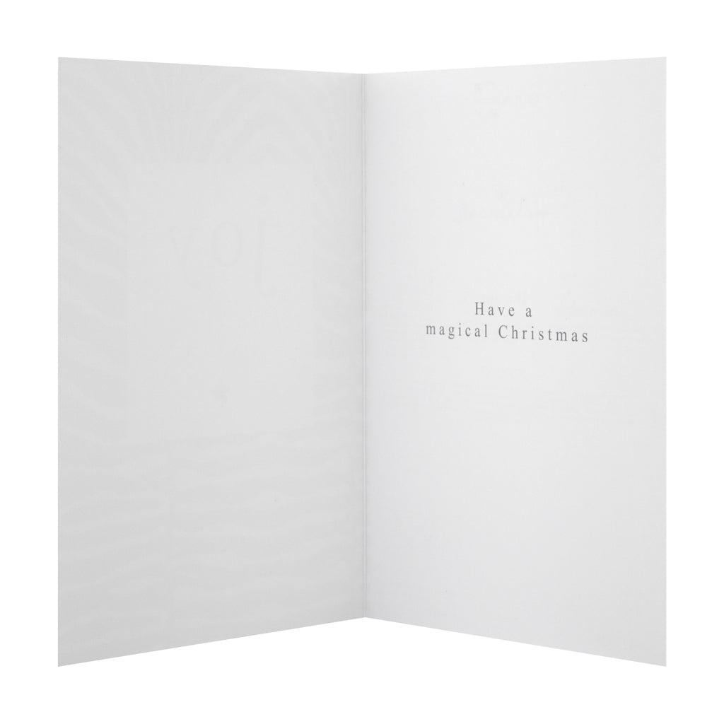Charity Christmas Cards - Pack of 12 in 2 Contemporary Designs with Gold Foil