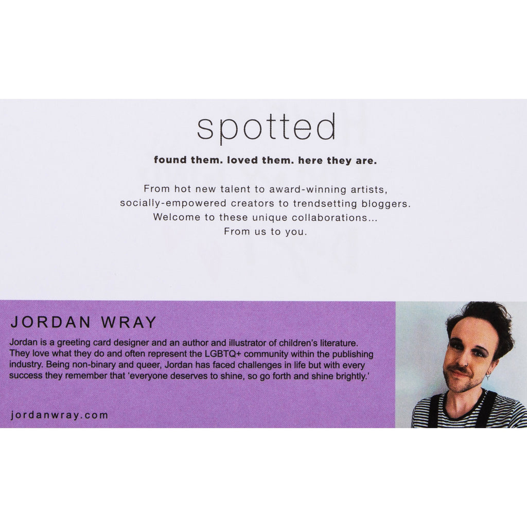 Birthday Card for Parent -  Jordan Wray, Spotted Collection Rosette Design