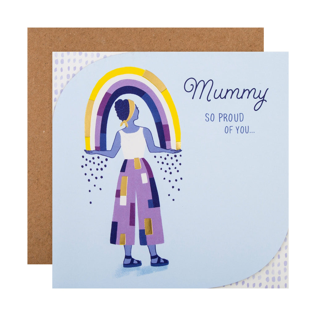 Birthday Card for Mummy - Contemporary Illustrated Design