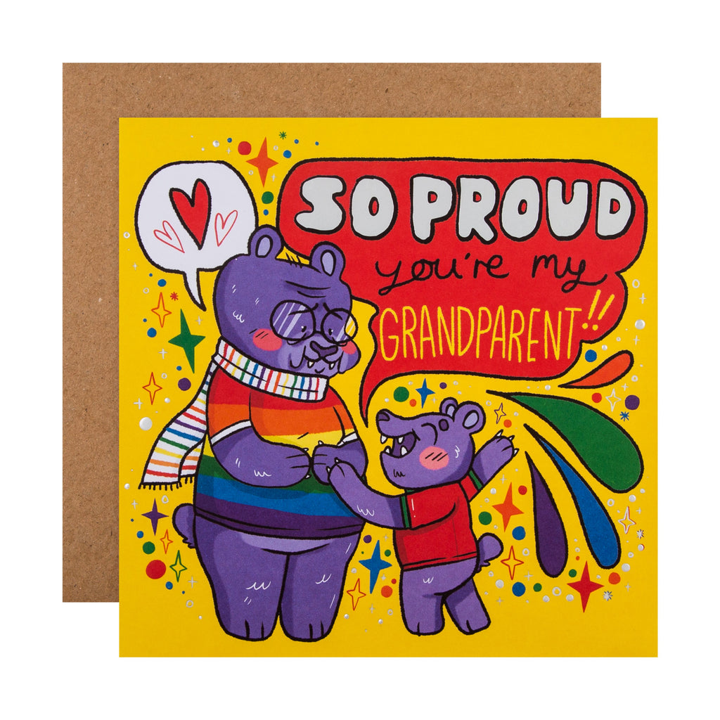 Any Occasion Card for Grandparent - Madebysoph, Spotted Collection, Bears Design