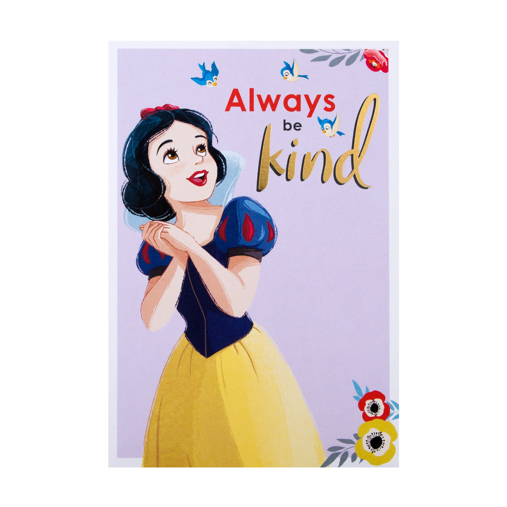 Encouragement Card - Disney Princess Snow White Design