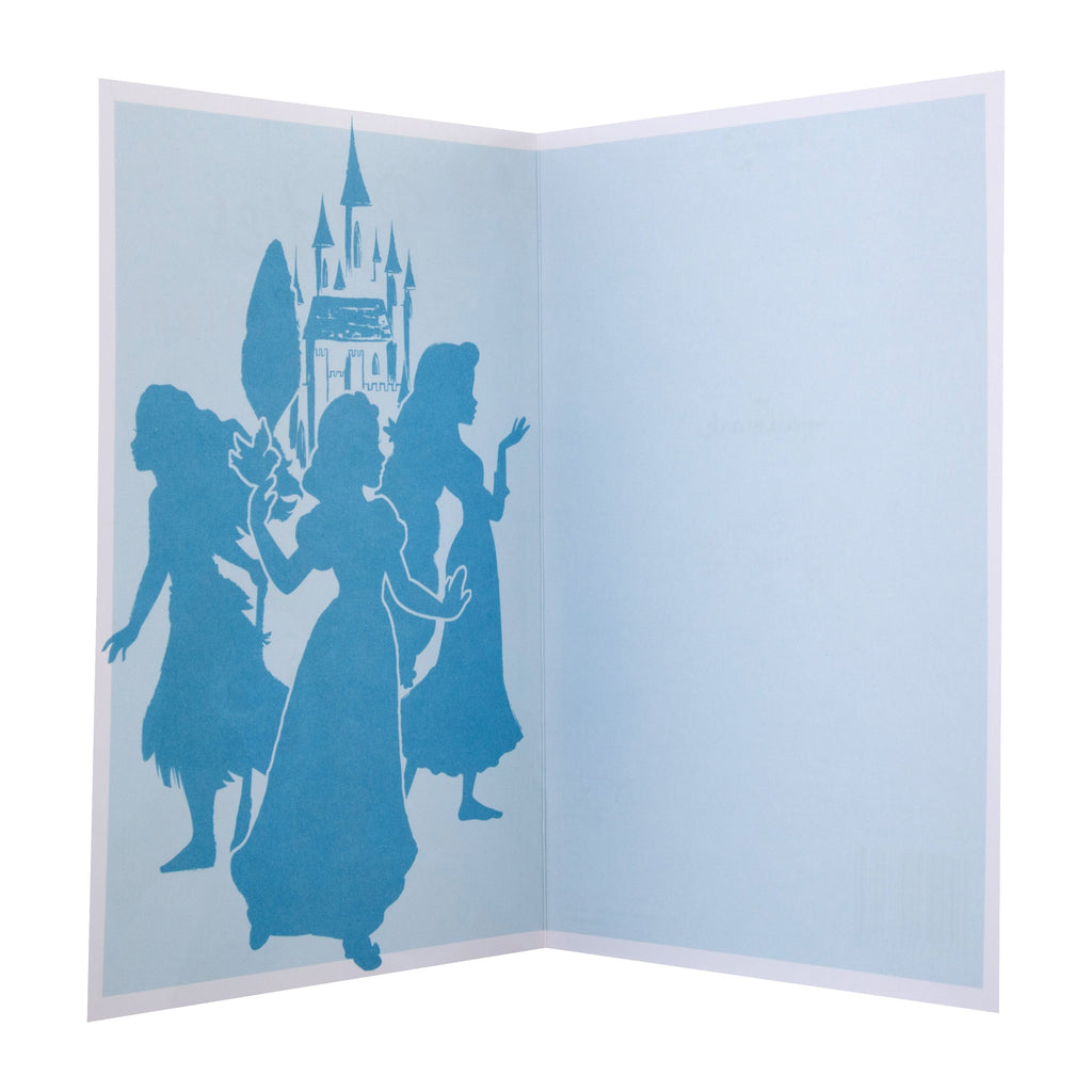 Any Occasion Card for Friend - Disney Princess Design Featuring Rapunzel, Moana and Snow White