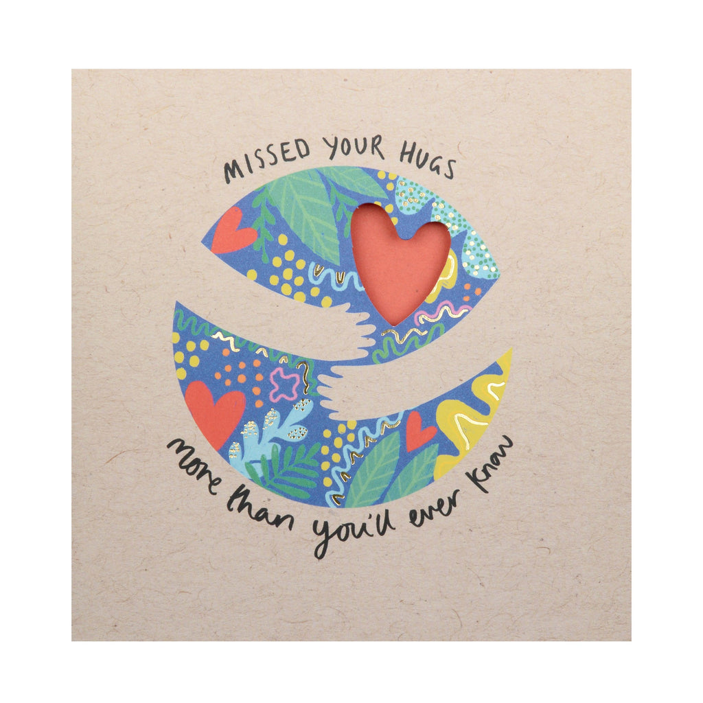 General Love/Friendship Card - 'More Than A Feeling' Illustrated Design