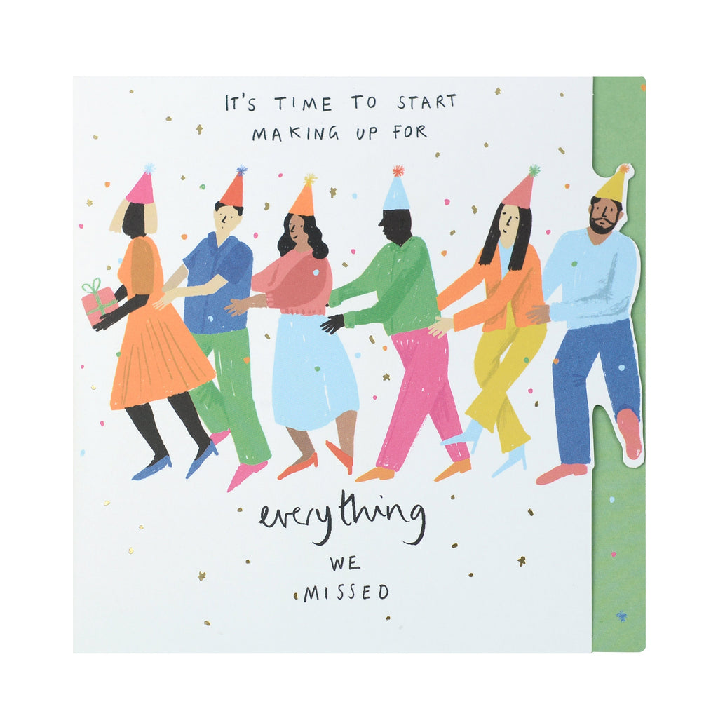 Multi-Occasion Celebration Card - Fun Illustrated 'More Than A Feeling' Design