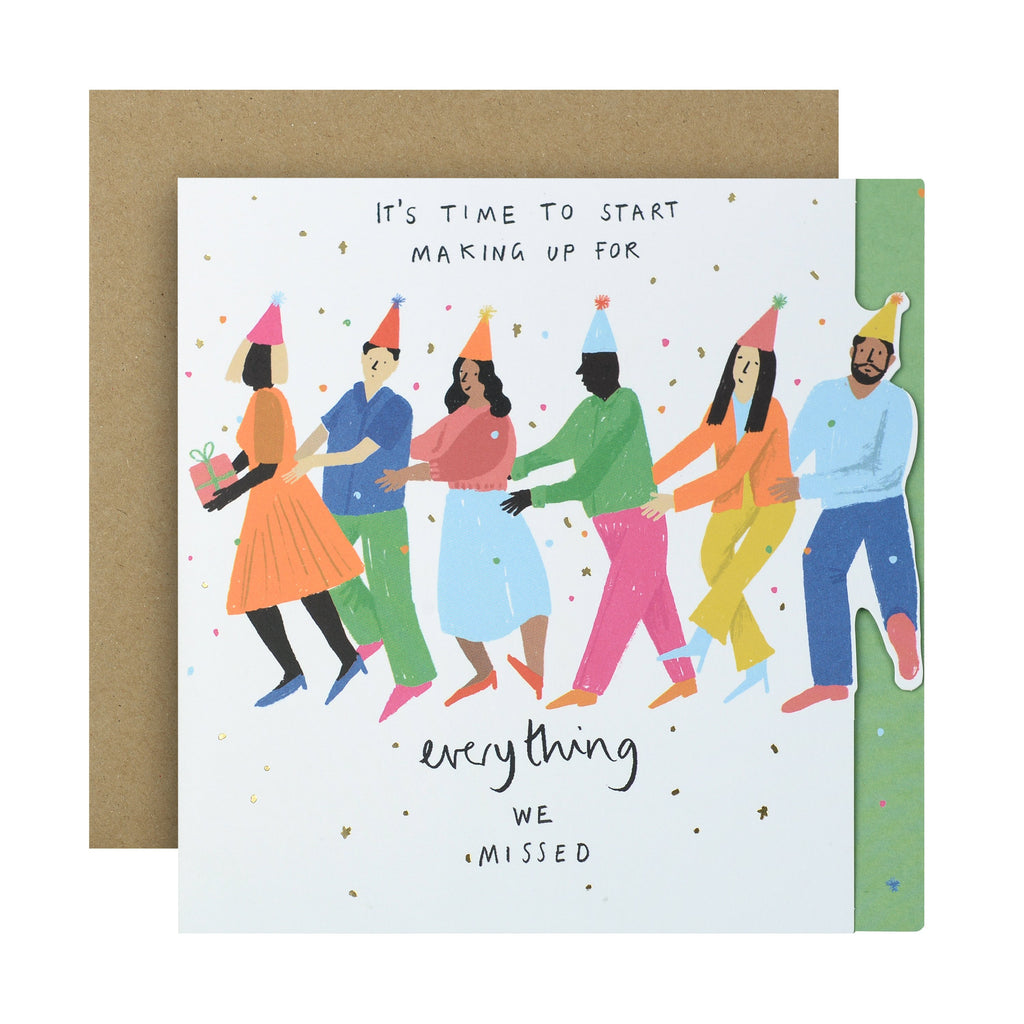 Multi-Occasion Celebration Card - Fun Illustrated 'More Than A Feeling' Design
