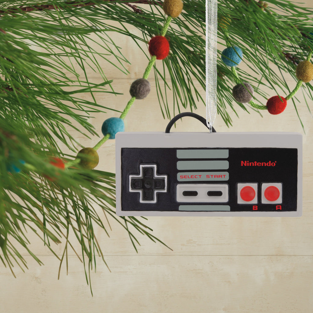 Collectable Nintendo Ornament - Retro NES Controller Design
