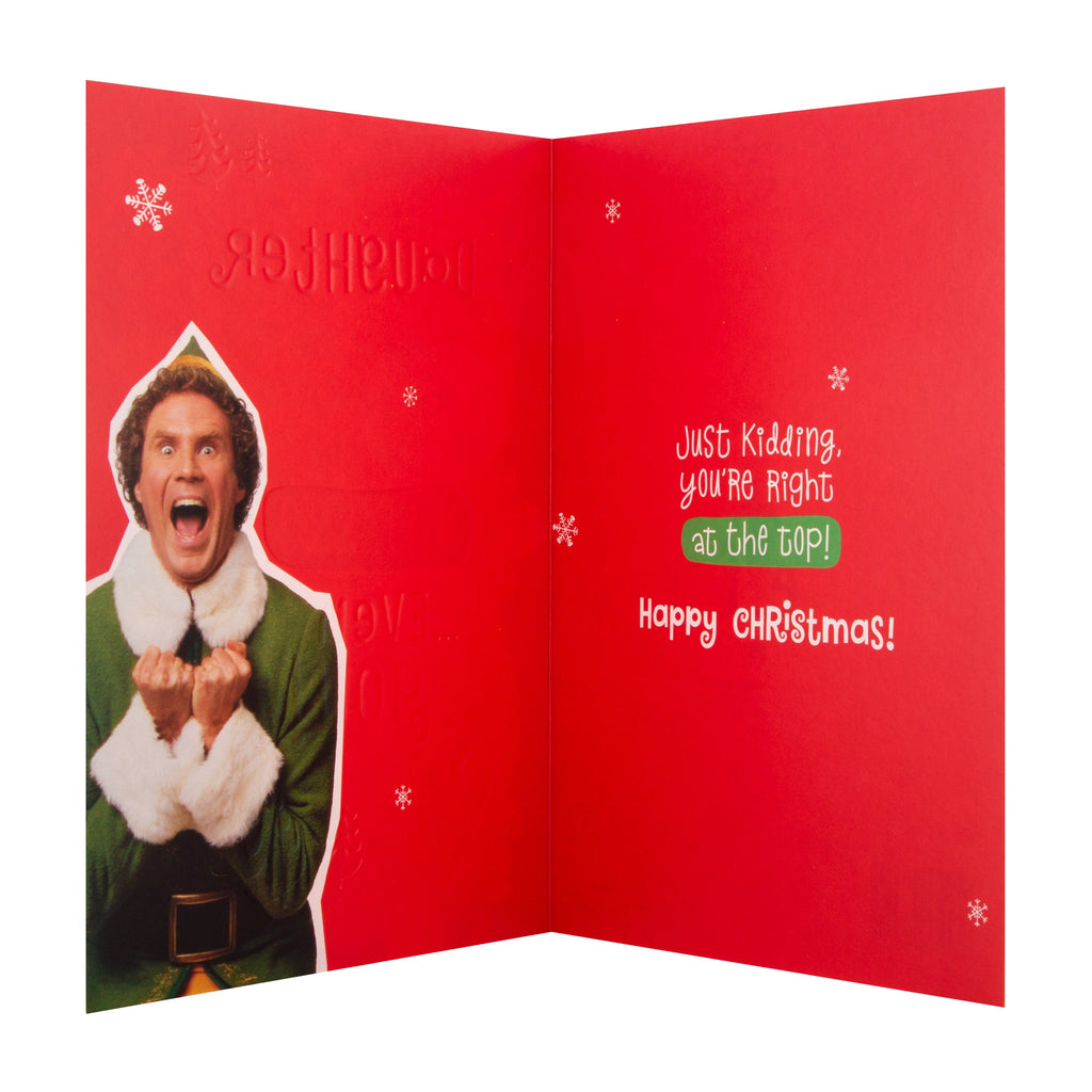 Christmas Card for Daughter - Fun Warner Bros Elf Design