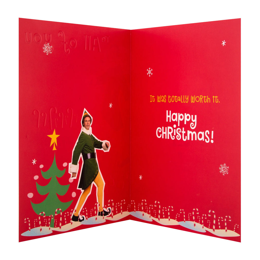 Christmas Card To All - Fun Warner Bros. Elf Design