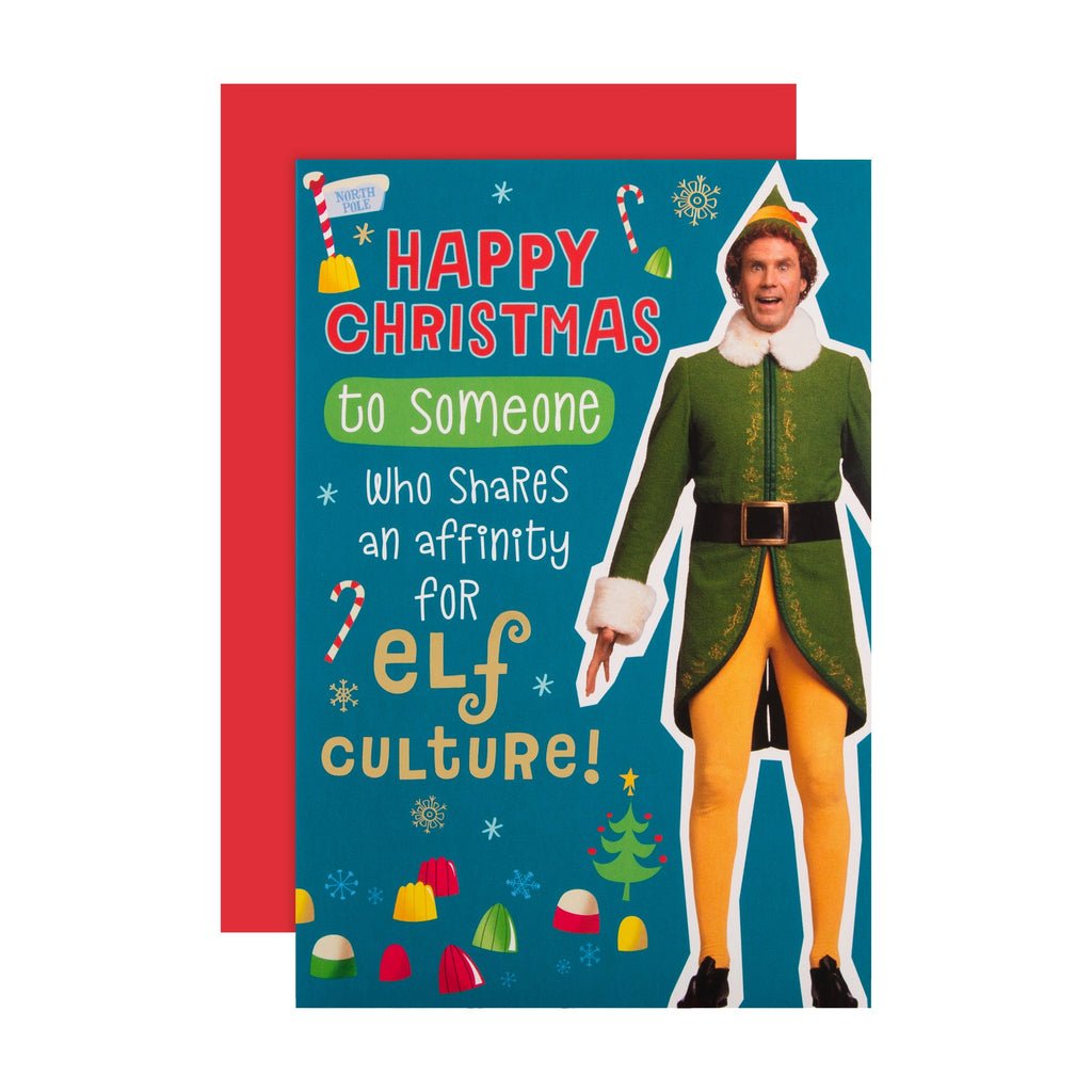 Christmas Card - Fun Warner Bros, 'Elf Culture' Elf Design