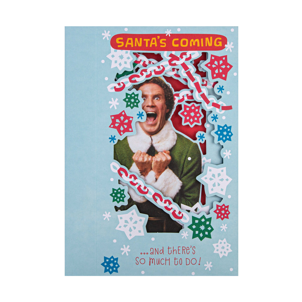 Christmas Card -  3D Warner Bros Elf Design