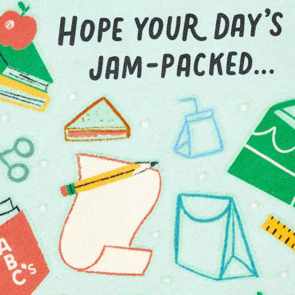 Little World Changers™️ Encouragement Card for Kids -   School Themed, Icon Based Design