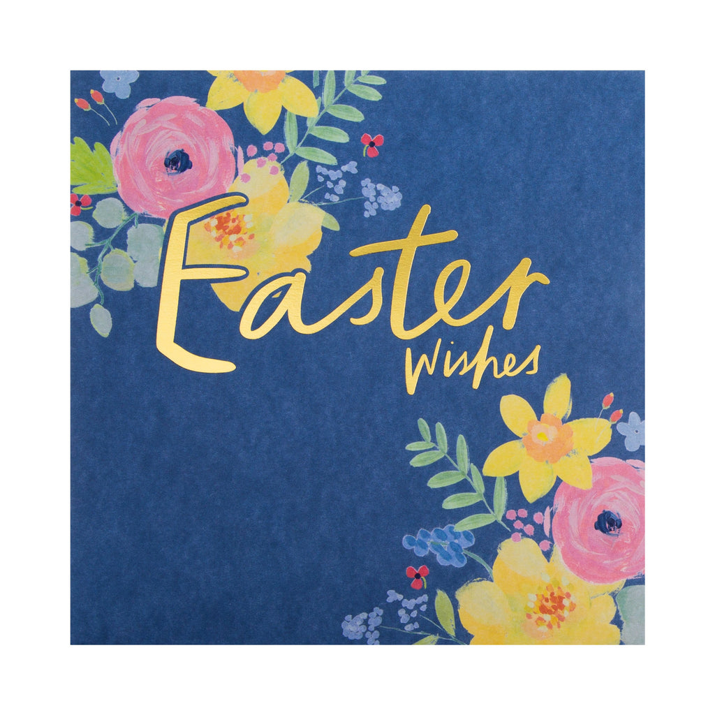 Charity Easter Cards Pack - 10 Cards in 2 Floral Designs