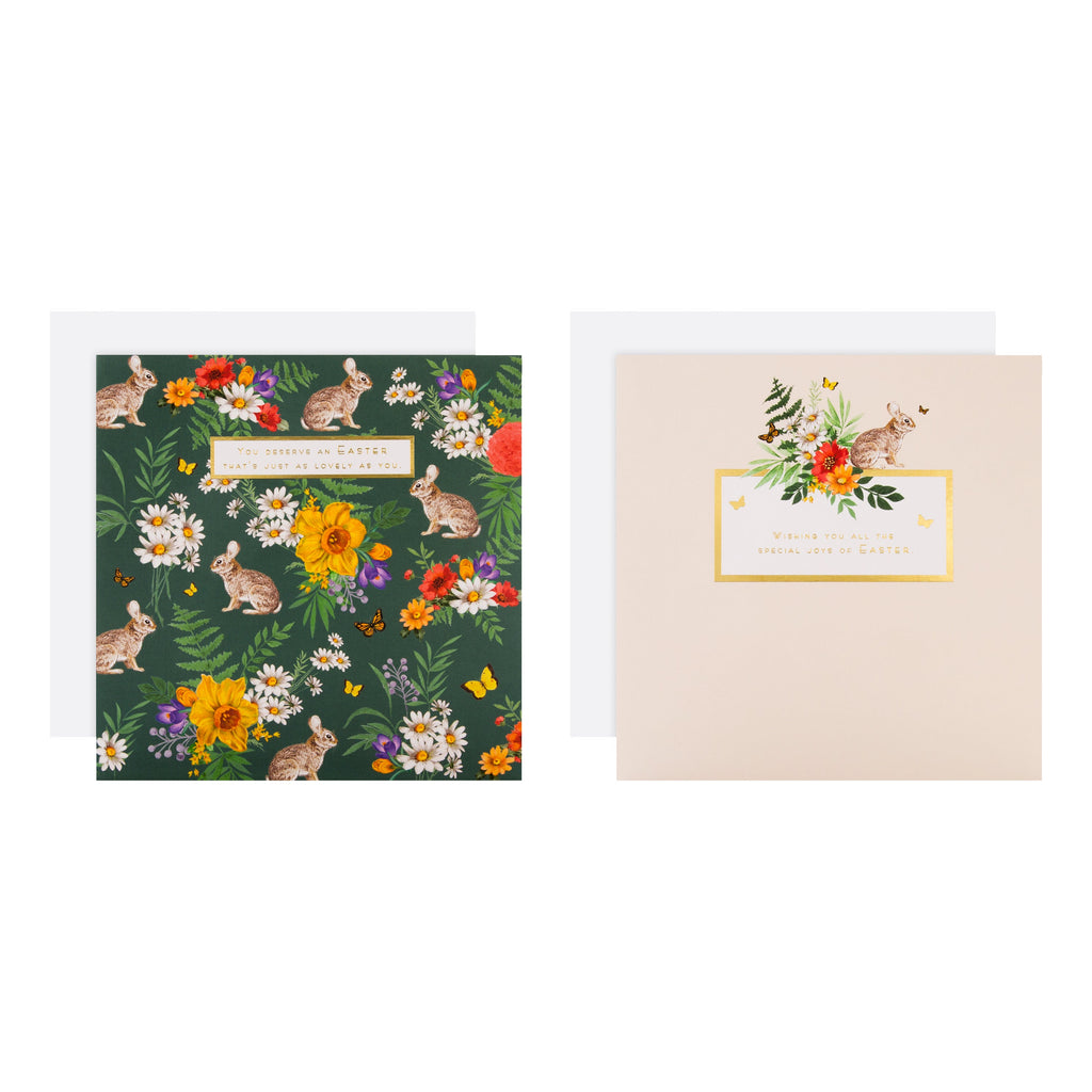 Charity Easter Cards Pack - 10 Cards in 2 Classic Designs