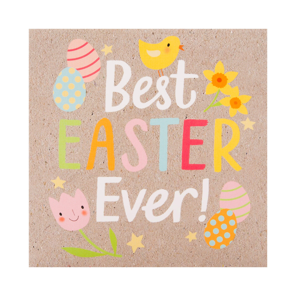 Charity Easter Cards Pack - 10 Cards in 2 Text Based Designs